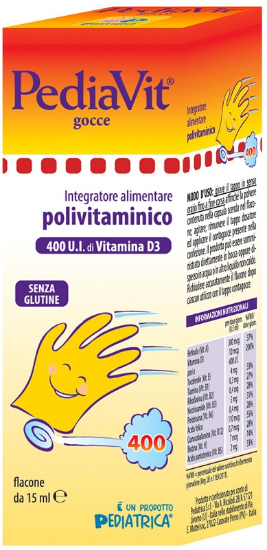 PEDIAVIT GOCCE 15 ML - Oltrefarma