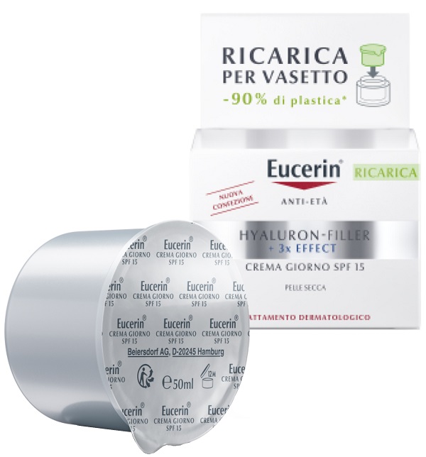 EUCERIN FACE CREAM ANTI AGE HYALURON GIORNO SPF15 50 ML - Antica Farmacia Ferrari