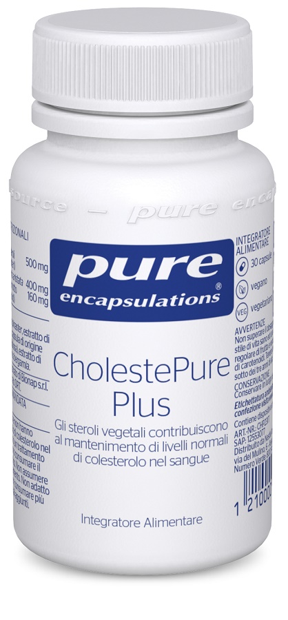 PURE ENCAPSULATIONS CHOLESTEPURE PLUS 30 CAPSULE - Oltrefarma