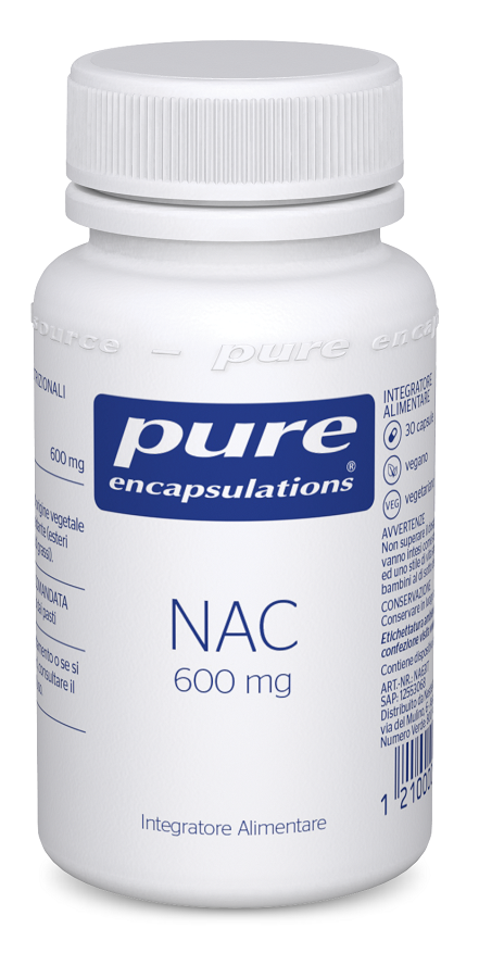 PURE ENCAPSULATIONS NAC 600MG - Oltrefarma