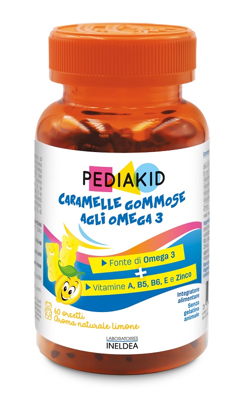 PEDIAKID OMEGA3 60 ORSETTI GOMMOSI - Antica Farmacia Ferrari