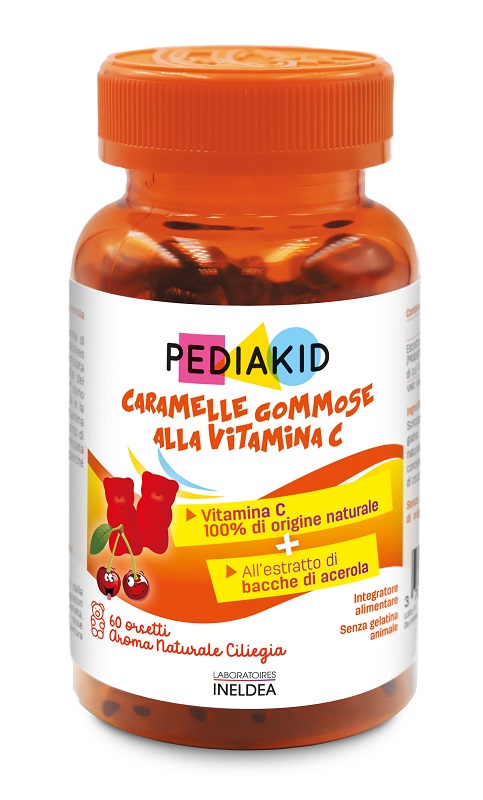 PEDIAKID VITAMINE C 60 ORSETTI GOMMOSI - Oltrefarma