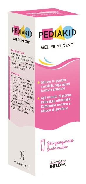 PEDIAKID GEL PRIMI DENTI 15 ML - Antica Farmacia Ferrari