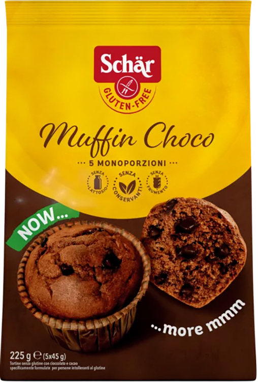 SCHAR MUFFIN CHOCO 225 G - Oltrefarma