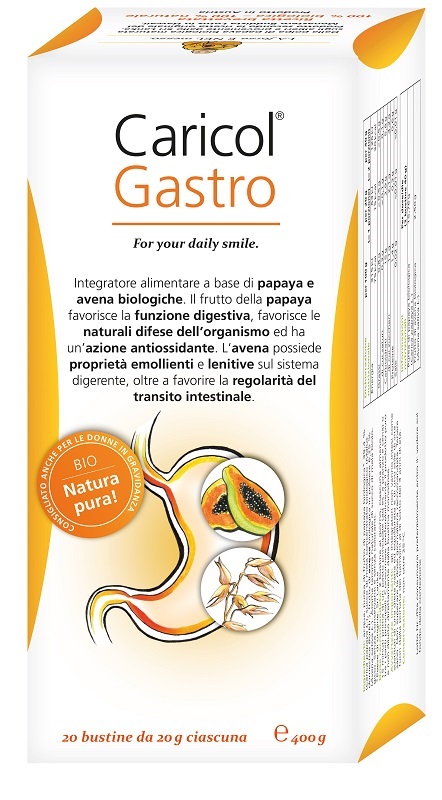 CARICOL GASTRO 20 BUSTINE DA 20 G - Oltrefarma