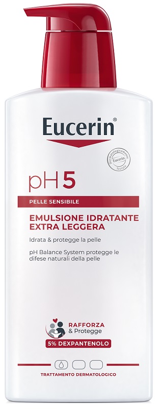 EUCERIN PH5 EMULSIONE IDRATANTE EXTRA LEGGERA 400 ML - Antica Farmacia Ferrari