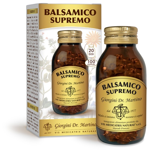 BALSAMICO SUPREMO 100 SOFTGEL 83 G - Oltrefarma