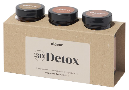 ALGEM NATURA 3D DETOX PACK COMPOSTO DA 3 PRODOTTI : ALGEM SUPREME ZENZERO 50 COMPRESSE + ALGEM SUPREME LIPOS 40 CAPSULE + ALGEM SUPREME HEPUR 40 CAPSULE - Oltrefarma