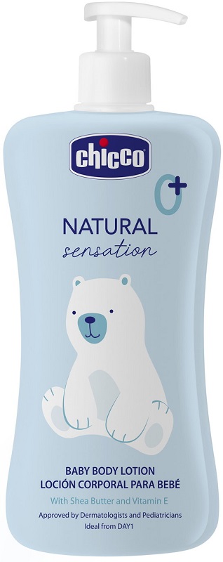 CHICCO NATURAL SENSATION CREMA CORPO 500 ML - Antica Farmacia Ferrari
