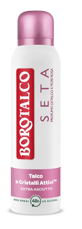 BOROTALCO DEO SPRAY SETA 150 ML - Oltrefarma