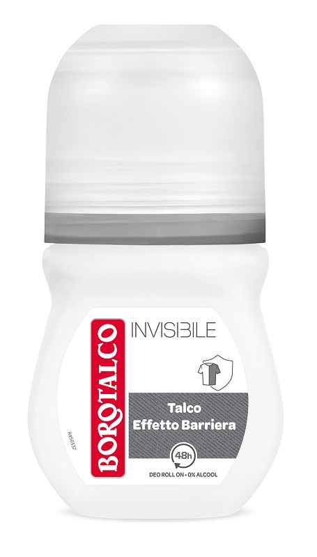BOROTALCO DEO ROLL INVISIBILE GRIGIO 50 ML - Oltrefarma