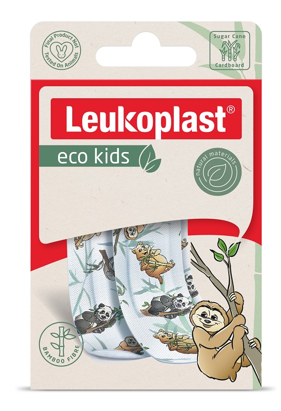 CEROTTO LEUKOPLAST ECO KIDS 12 PEZZI ASSORTITI - Antica Farmacia Ferrari