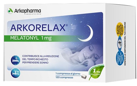 ARKORELAX MELATONYL 120 COMPRESSE - Antica Farmacia Ferrari