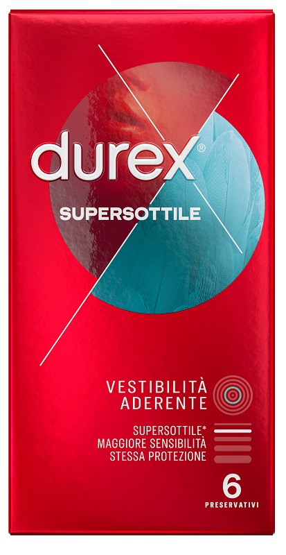 PROFILATTICO DUREX SUPERSOTTILE CLOSE FIT 6 PEZZI - Antica Farmacia Ferrari