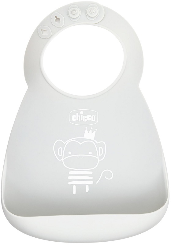 CHICCO BAVAGLIA SILICONE NEUTRA - Oltrefarma