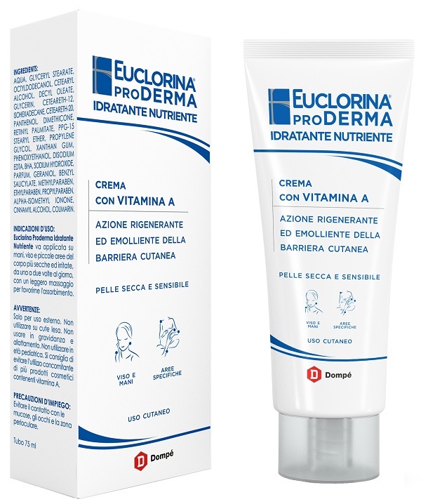 EUCLORINA PRODERMA IDRATANTE NUTRIENTE 75 ML - Oltrefarma