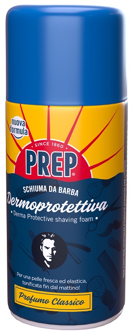 PREP SCHIUMA BARBA DERMOPROTETTIVA PROFUMO CLASSICO 300 ML - Oltrefarma