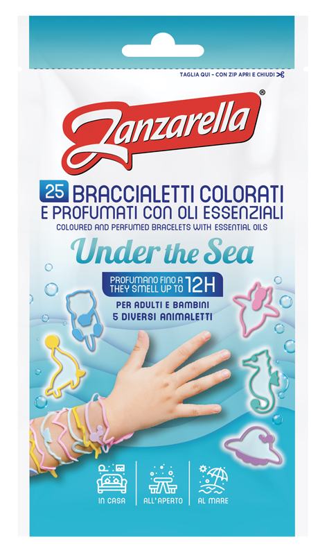 ZANZARELLA BRACCIALETTI UNDER THE SEA 25 PEZZI - Antica Farmacia Ferrari