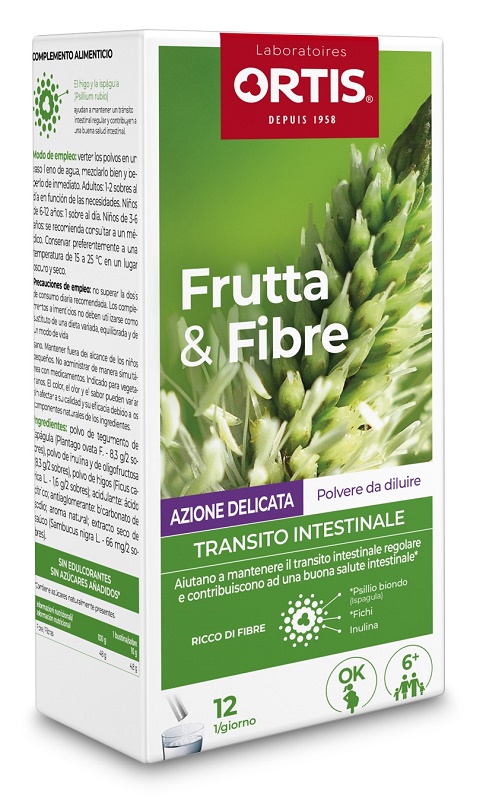 FRUTTA & FIBRE AZIONE DELICATA 12 STICK - Oltrefarma