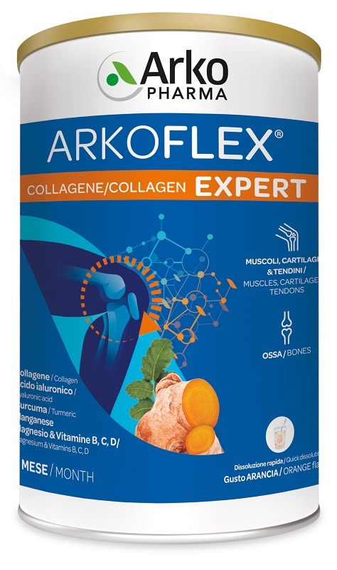 ARKOFLEX EXPERT COLLAGENE ARANCIA POLVERE 390 G - Antica Farmacia Ferrari