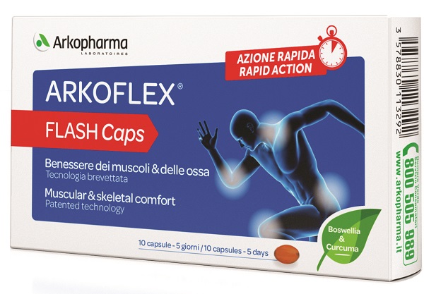 ARKOFLEX FLASH 10 CAPSULE - Oltrefarma