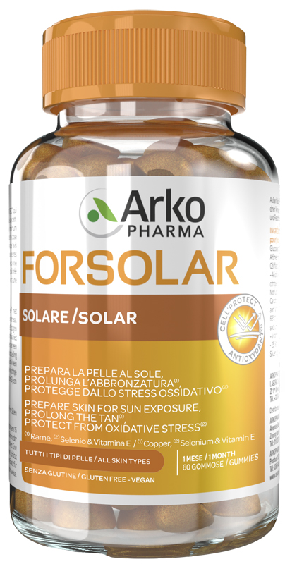 PHYTOBRONZ SOLARE 60 GUMMIES - Oltrefarma
