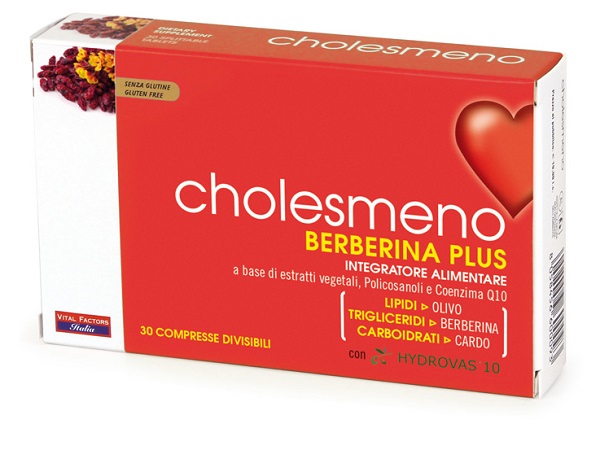 CHOLESMENO BERBERINA PLUS 30 COMPRESSE - Oltrefarma