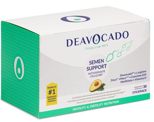 DEAVOCADO SEMEN SUPPORT UOMO 30 STICKPACK - Oltrefarma