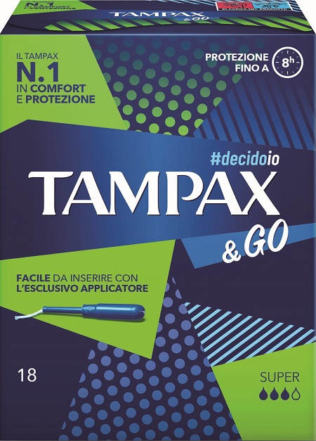 TAMPAX &GO SUPER 18 PEZZI - Oltrefarma
