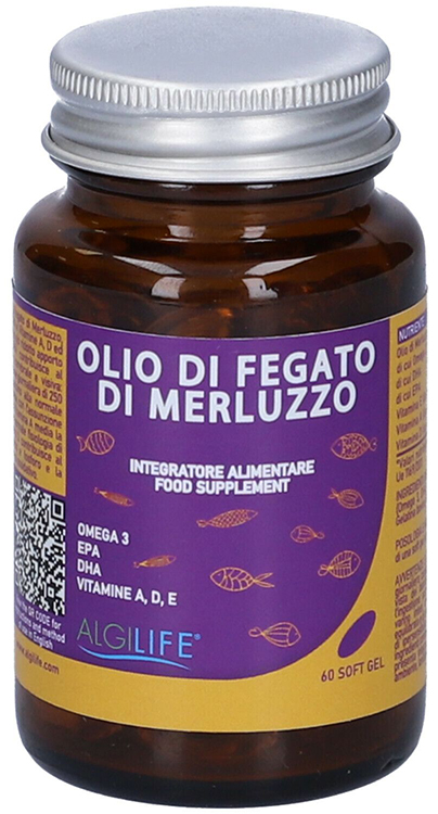 OLIO FEGATO MERLUZZO 60 SOFTGEL - Oltrefarma