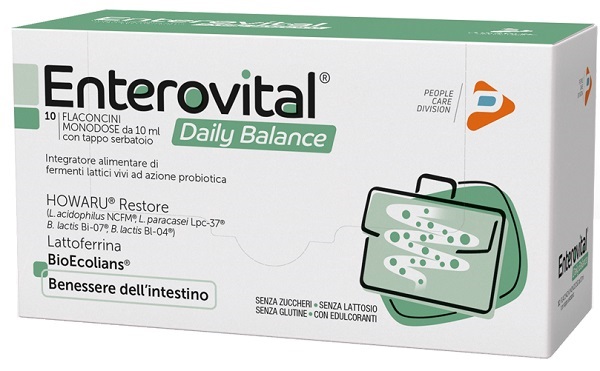 ENTEROVITAL DAILY BALANCE 10 FLACONCINI - Antica Farmacia Ferrari