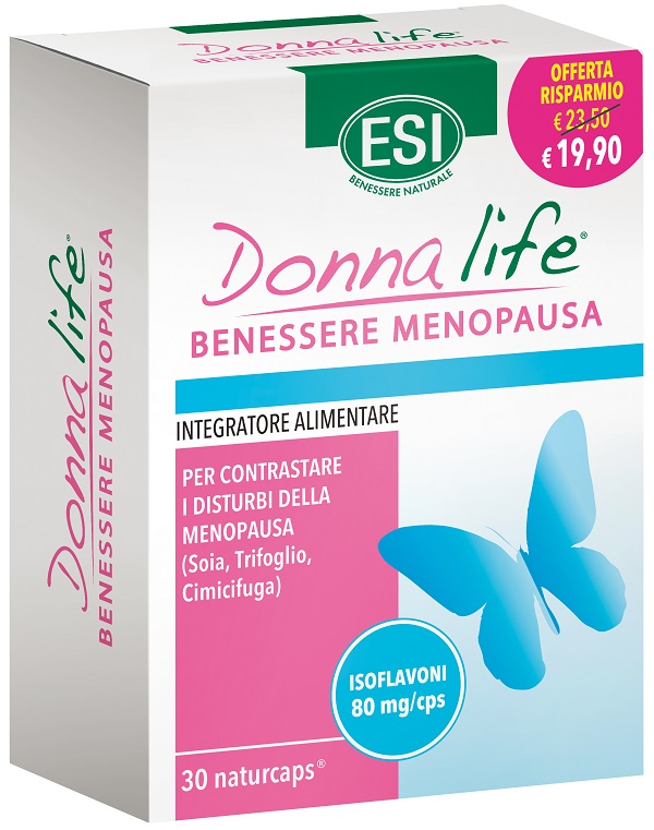 ESI DONNA LIFE MENOPAUSA OFFERTA 30 NATURCAPS - Oltrefarma