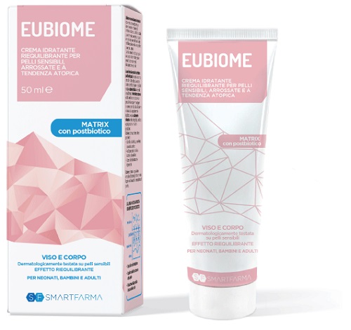 EUBIOME CREMA IDRATANTE RIEQUILIBRANTE PELLI SENSIBILI ARROSSATE TENDENZA ATOPICA 150 ML - Antica Farmacia Ferrari