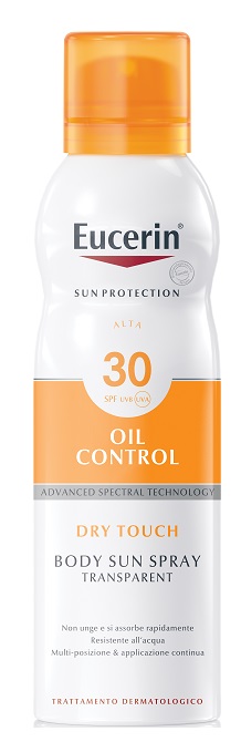 EUCERIN SUN SPRAY TOCCO SECCO SPF30 200 ML - Antica Farmacia Ferrari