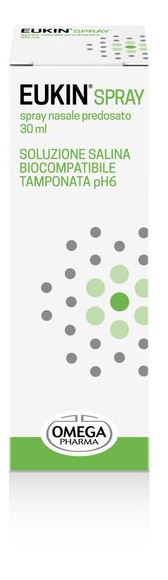 EUKIN SPRAY NASALE PREDOSATO PER IRRIGAZIONI NASALI 30 ML - Antica Farmacia Ferrari