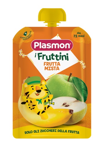PLASMON I FRUTTINI FRUTTA MISTA 130 G - Antica Farmacia Ferrari