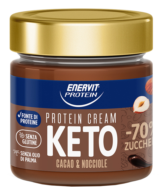ENERVIT PROTEIN KETO CREMA CIOCCOLATO 180 G - Antica Farmacia Ferrari