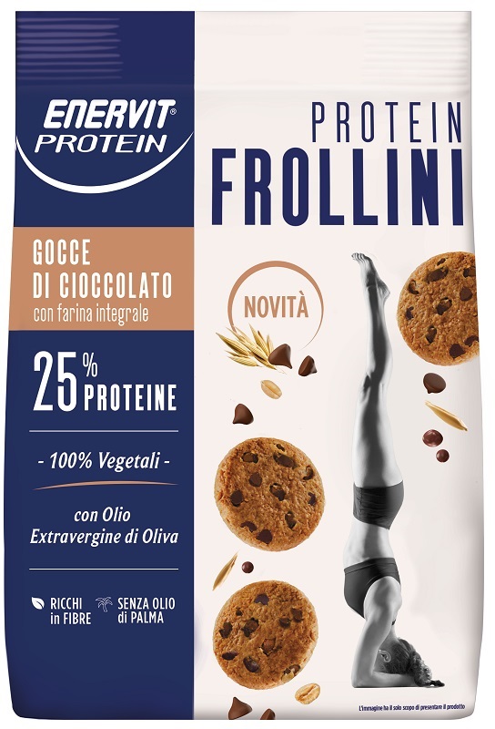 ENERVIT PROTEIN FROLLINO GOCCE CIOCCOLATO 200 G - Oltrefarma