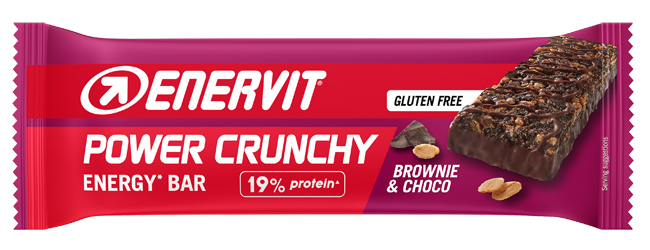 ENERVIT SPORT POWER CRUNCHY BROWNIE E CHOCO 40 G - Oltrefarma