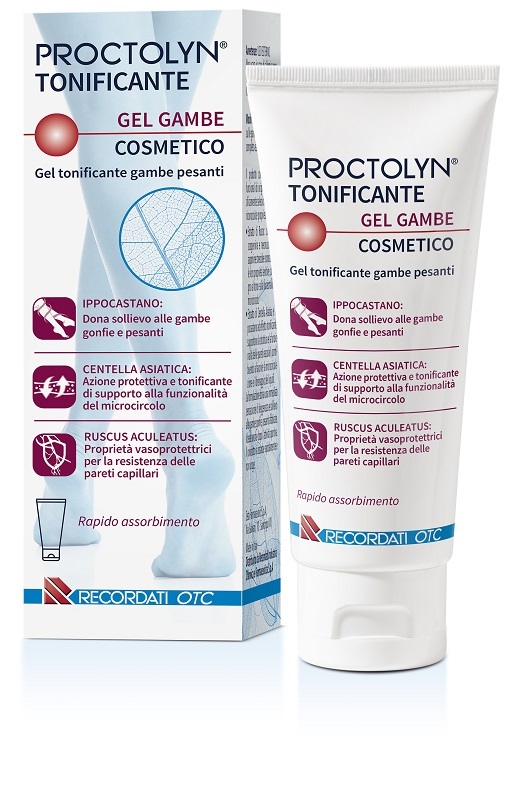PROCTOLYN TONIFICANTE GEL GAMBE 100 ML - Antica Farmacia Ferrari