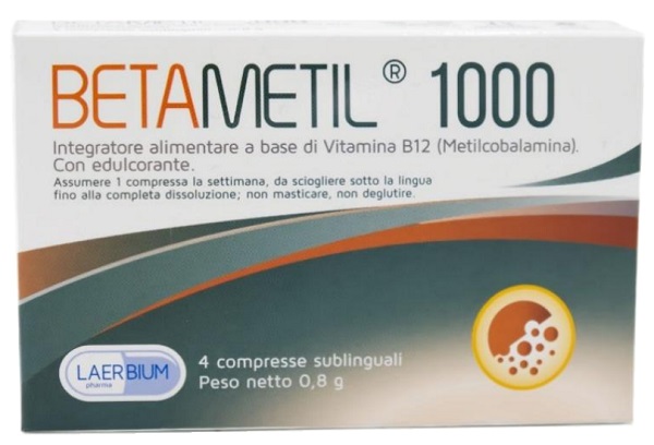 BETAMETIL 1000 4 COMPRESSE SUBLINGUALI - Antica Farmacia Ferrari