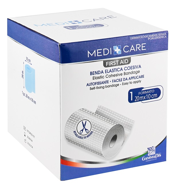 BENDA MEDICARE COESIVA CM 10X20 M MEDICARE - Antica Farmacia Ferrari