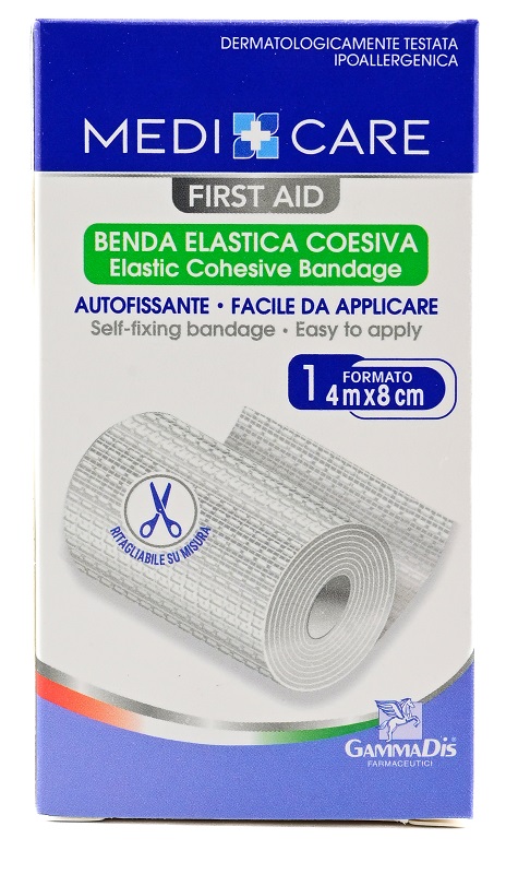 BENDA MEDICARE COESIVA CM 8X4 M MEDICARE - Antica Farmacia Ferrari