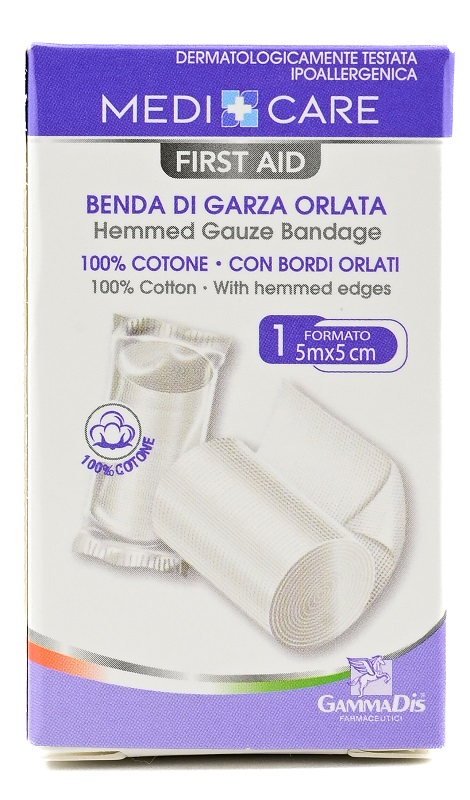 BENDA MEDICARE ORLATA CM 5X5 M MEDICARE - Antica Farmacia Ferrari