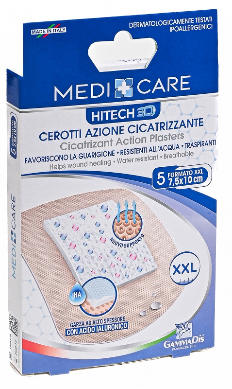 CEROTTO MEDICARE CICATRIZZANTI 10X7,5 5 PEZZI - Antica Farmacia Ferrari