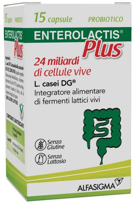 ENTEROLACTIS PLUS 15 CAPSULE - Antica Farmacia Ferrari