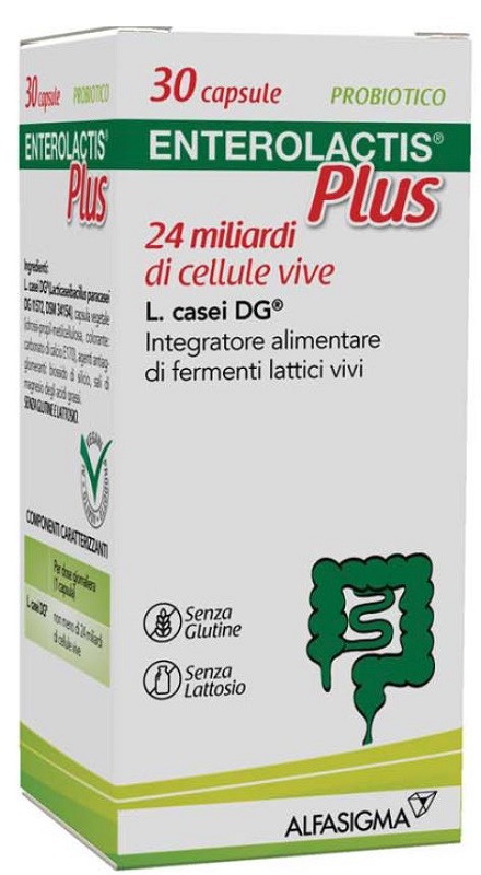 ENTEROLACTIS PLUS 30 CAPSULE - Antica Farmacia Ferrari