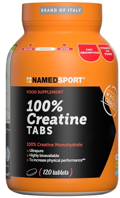 100% CREATINE TABS RB 120 COMPRESSE - Oltrefarma