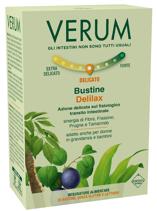 VERUM DELILAX 20 BUSTINE 80 G - Antica Farmacia Ferrari