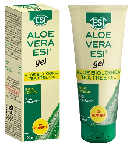 ESI ALOE VERA GEL TEA TREE CON VITAMINA E 100 ML - Antica Farmacia Ferrari